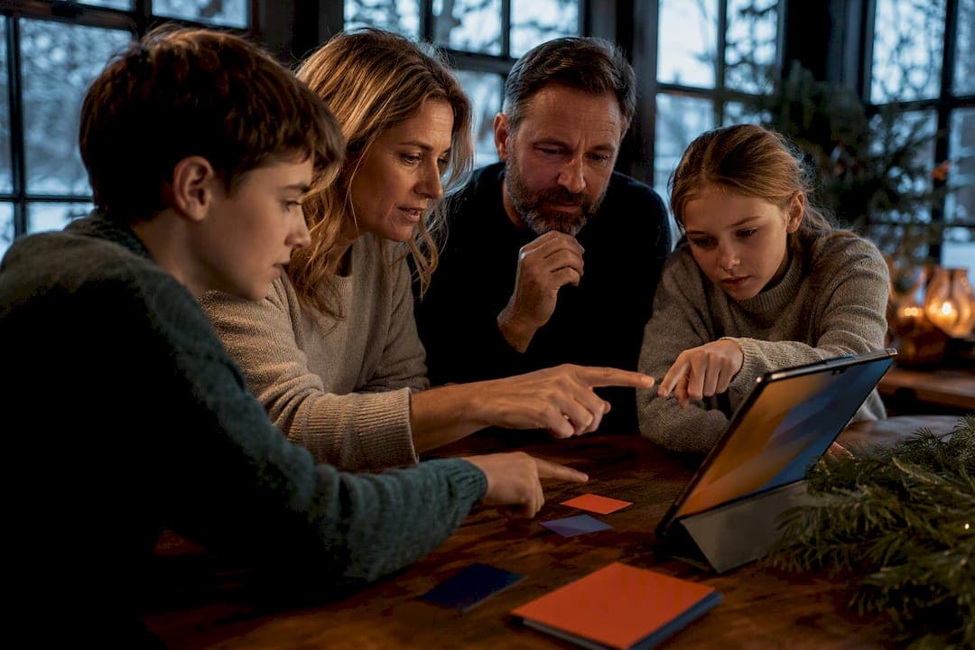 Weihnachten-Rätsel online: Escape Rooms für Familien und Teams